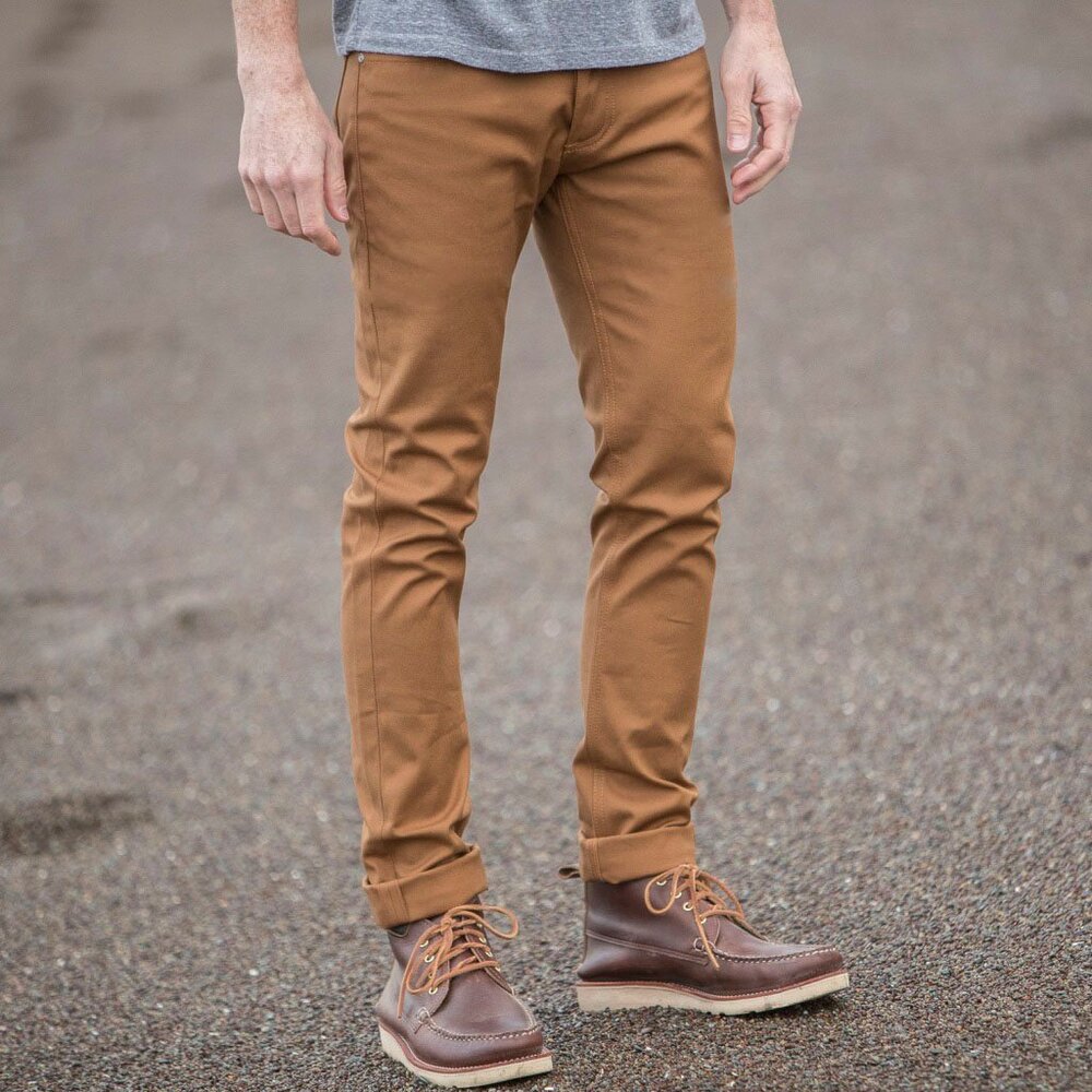 Gustin Men's Tan Duck Pants